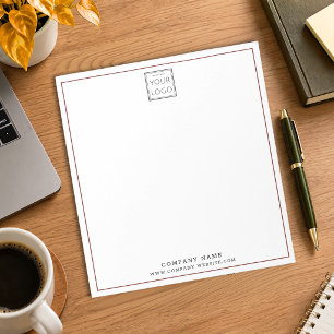 Bloc-note Société nom de l'entreprise logo personnalisé Marr