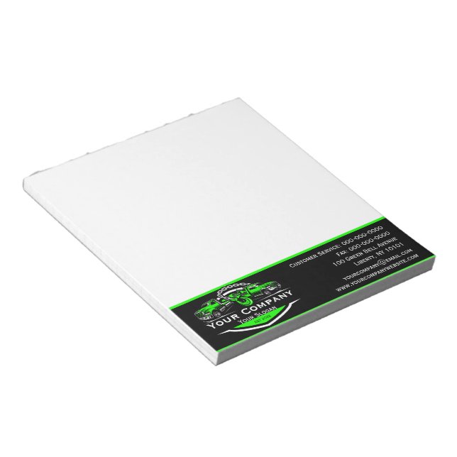 Bloc-note Société professionnelle de remorquage, service de  (Incliné)