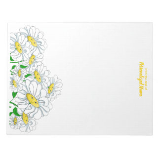 Bloc-note Sourire Daisy Dreams sans doublure