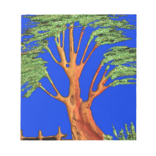 Bloc-note Sous le ciel bleu : La collection d'arbres Acacia