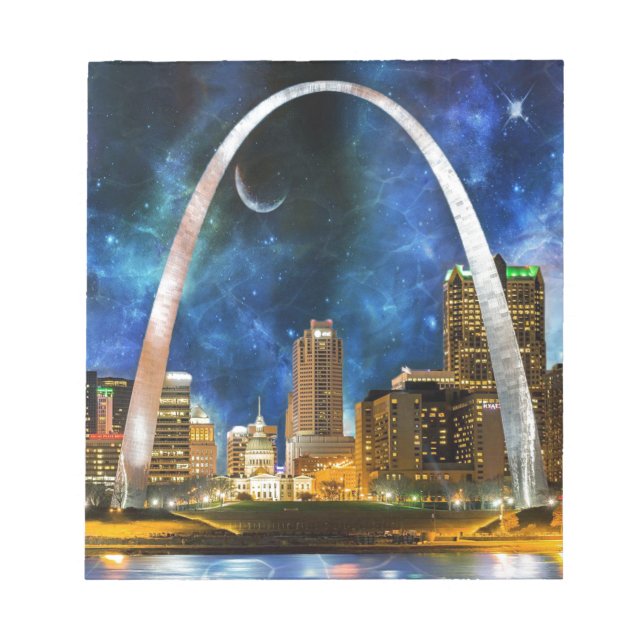 Bloc-note Spacey St. Louis Skyline (Devant)