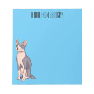Bloc-note Sphynx cat