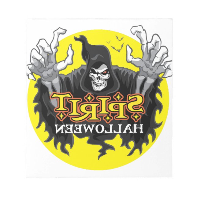 Bloc-note Spirit Halloween (Devant)