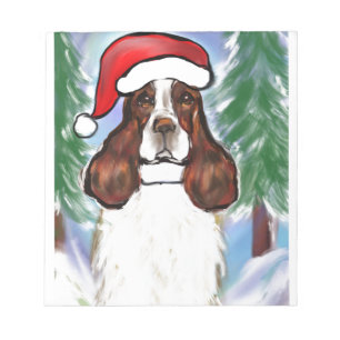 BLOC-NOTE SPRINGER SPANIEL ANGLAIS