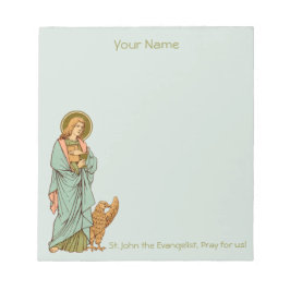 Bloc-note St. John l'évangéliste (RLS 07) 5,5 po x6 po