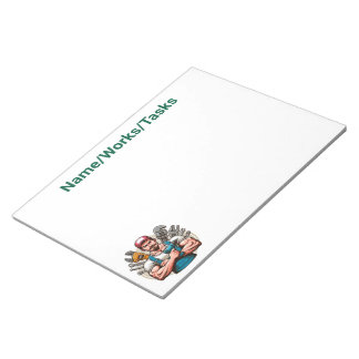 Bloc-note Strong Mechanic – Muscular Mechanic Notepad