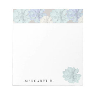 Bloc-note Succulents Art Pattern Custom