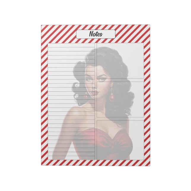 Bloc-note Sucre de canne Noël (Tourné)