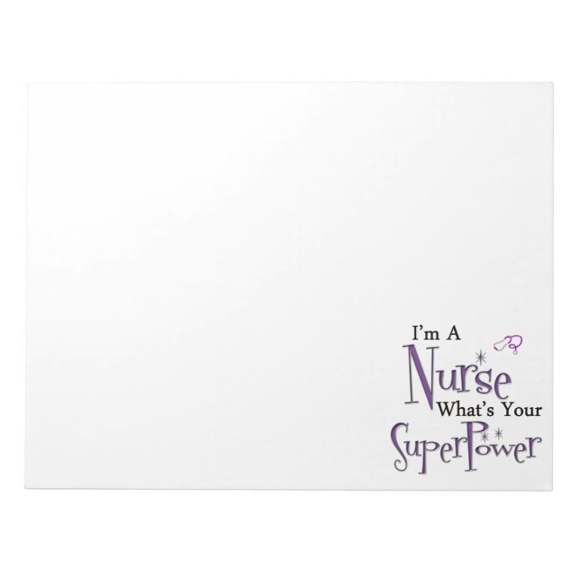 Bloc-note Superpuissance de Nurse (Devant)