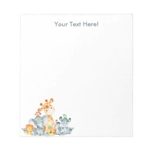 Bloc-note Sweet Baby Bee Nom personnalisé