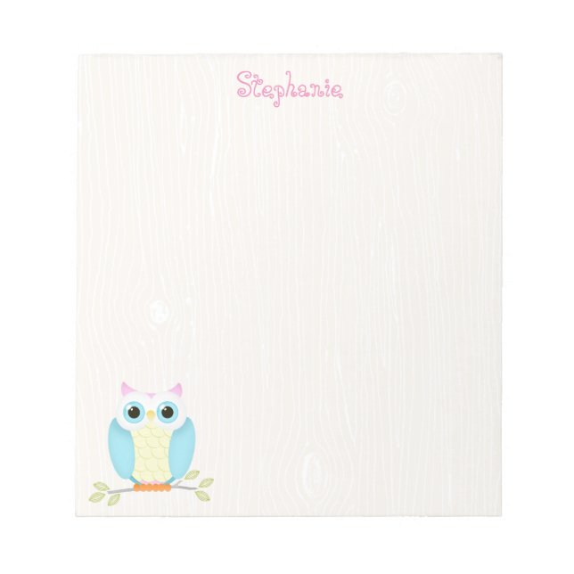 Bloc-note Sweet Owl (Devant)