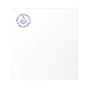Bloc-note Symbole franc-maçonnerie