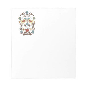 Bloc-note SYMBOLE Hex Amish néerlandais Pennsylvanie Bird Am