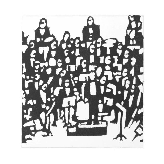 BLOC-NOTE SYMPHONIE ! ! (Devant)