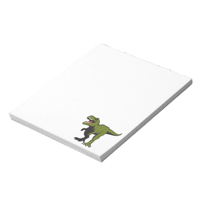 Bloc-note T-Rex Articles personnalisés (Tourné)