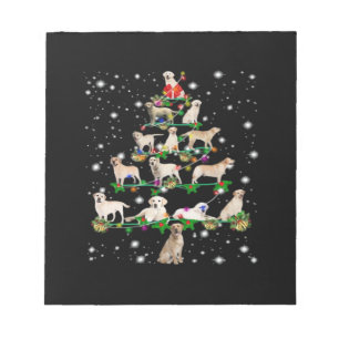 Bloc-note T-shirt classique drôle de Labrador Retriever arbr