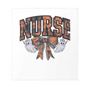 Bloc-note T-Shirt Classique Halloween Infirmière Coquette Bo
