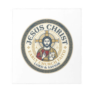 Bloc-note T-Shirt Jésus Pères du Désert Ancien Chrétien Ins