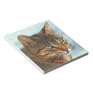 Bloc-note Tabby Cat RB Style Dessin Artistique