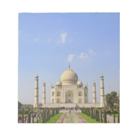 Taj Mahal, un mausolée situé à Agra, en Inde,