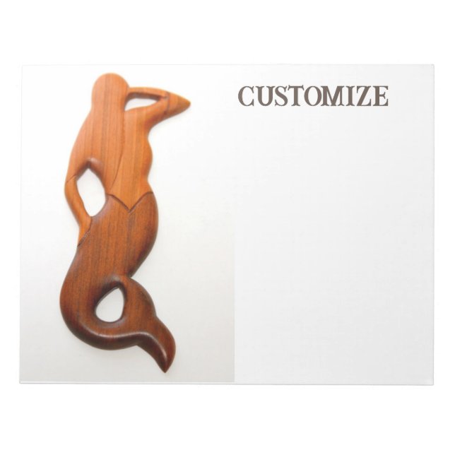 Bloc-note tan lookout mermaid (Devant)