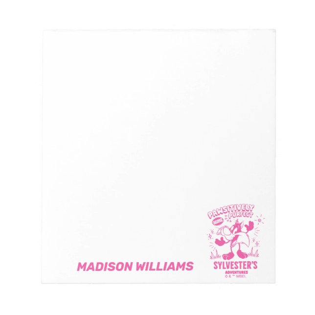 Bloc-note Tasty Retro SYLVESTER™ (Devant)