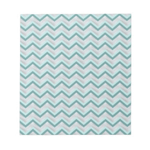 Bloc-note Teal et les perles zigzaguent