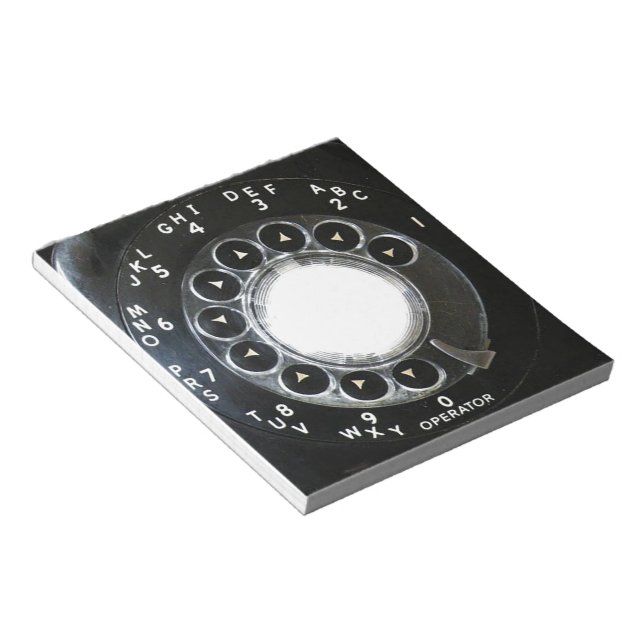 Bloc-note Téléphone Rotary (Incliné)