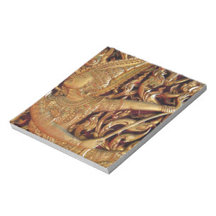 Bloc-note Temple bouddhiste thaïlandais Détail