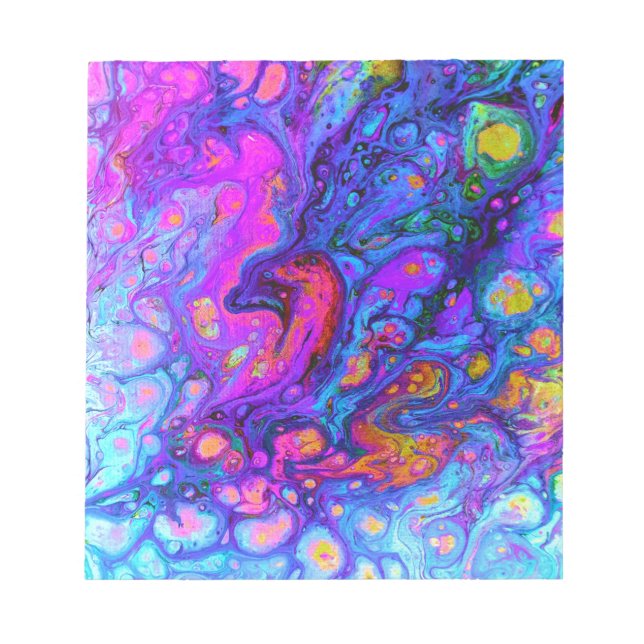 Bloc-note Tendances artistiques les plus chaudes peinture dé (Devant)