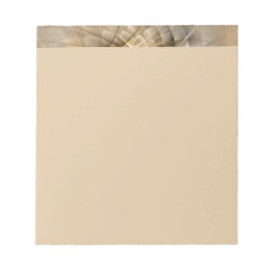 Bloc-note Texture d'art fractal abstrait de tons terrestres