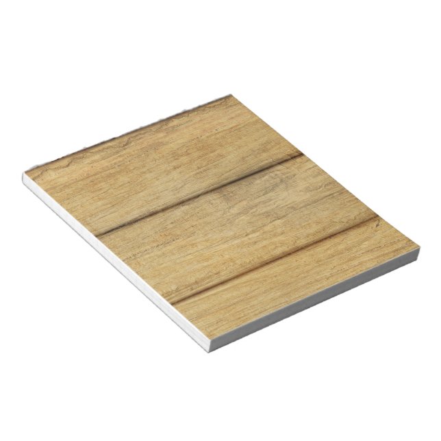 Bloc-note Texture du panneau en bois (Incliné)
