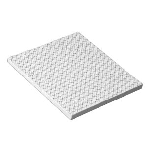 Bloc-note Texture Géométrique Monochrome Motif Diamant Sans