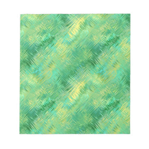 Bloc-note Texture verre vert émeraude