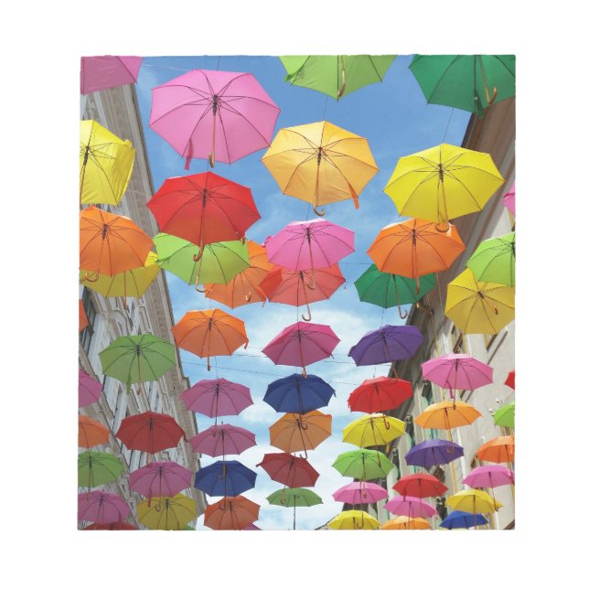 Bloc-note Toit de parapluies (Devant)