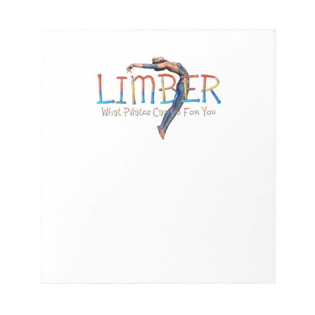 Bloc-note TOP Limber Pilates (Devant)