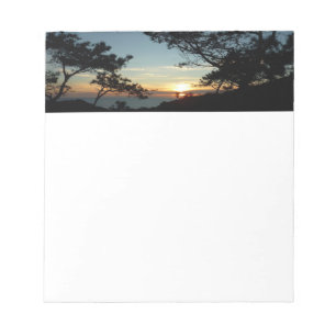 Bloc-note Torrey Pine Sunset III Paysage californien