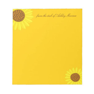 Bloc-note Tournesols