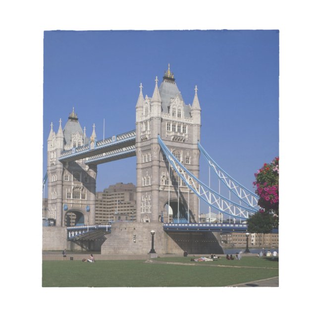 Bloc-note Tower Bridge, Tamise, Londres, Angleterre (Devant)