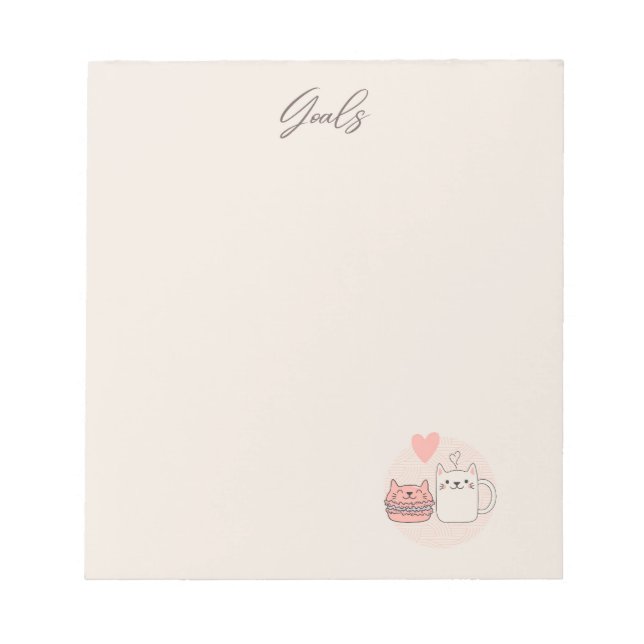 Bloc-note Traitements de chats parfaits (Devant)
