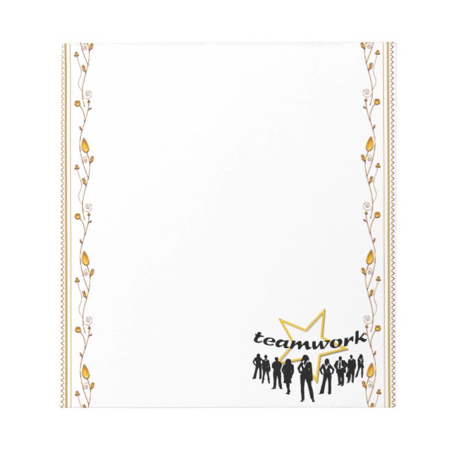 Bloc-note Travail d'équipe (Devant)