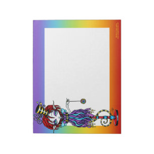 Bloc-note Trixy Pixie Stick Sideshow Circus BIG Notepad