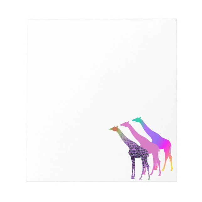 Bloc-note Trois Giraffes Design 5 (Devant)