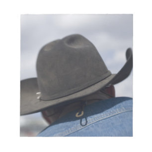 Bloc-note Tucson, Arizona. Chapeaux de cow-boy en usage au