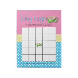 Bloc-note Twin Baby Girl & Boy Douche Jeu