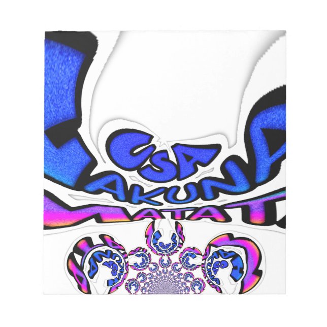 Bloc-note U.S.A belle conception de devis extraordinaire (Devant)