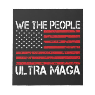 Bloc-note Ultra Maga Pro Trump 2024 Drôle Républicain