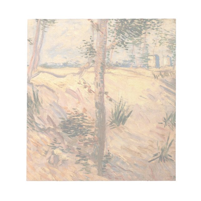 Bloc-note Un arbre dans un champ pendant la journée ensoleil (Devant)