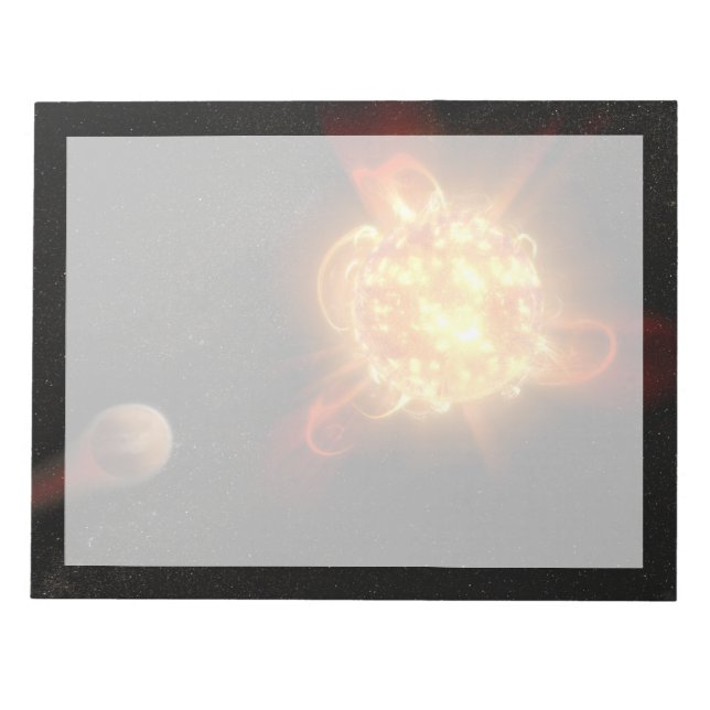 Bloc-note Un jeune nain rouge (Devant)