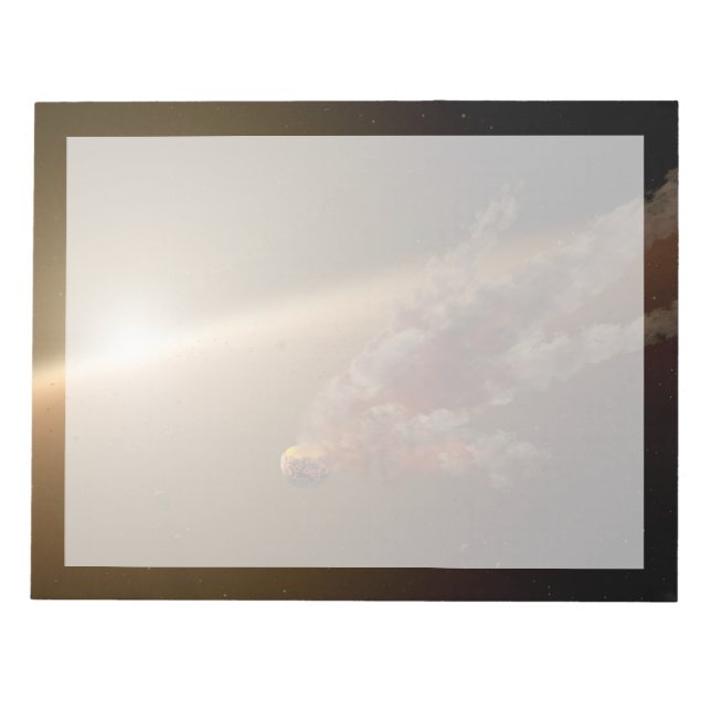 Bloc-note Une Énorme Éruption Autour De L'Étoile Ngc 2547-Id (Devant)